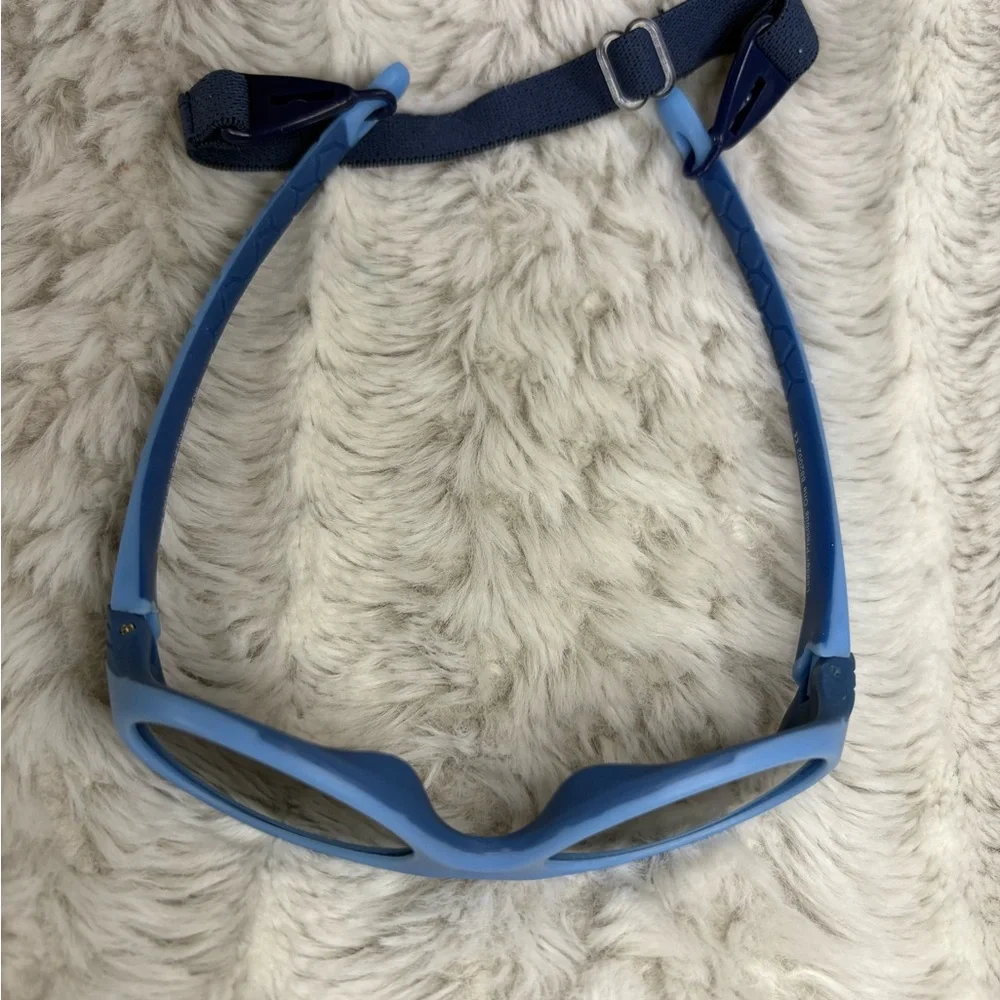 Blue Kids Sunglasses with Red Case